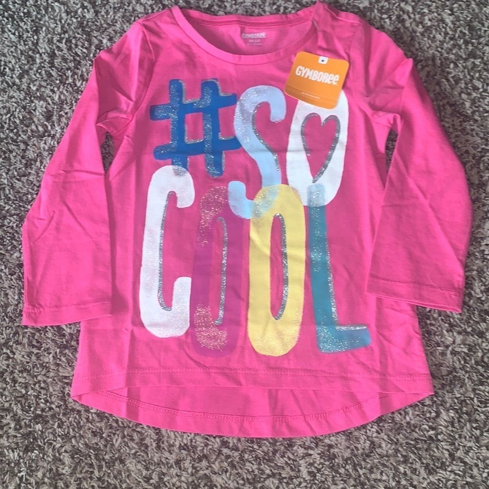Gymboree Girls Pink Long Sleeve Top SZ.4